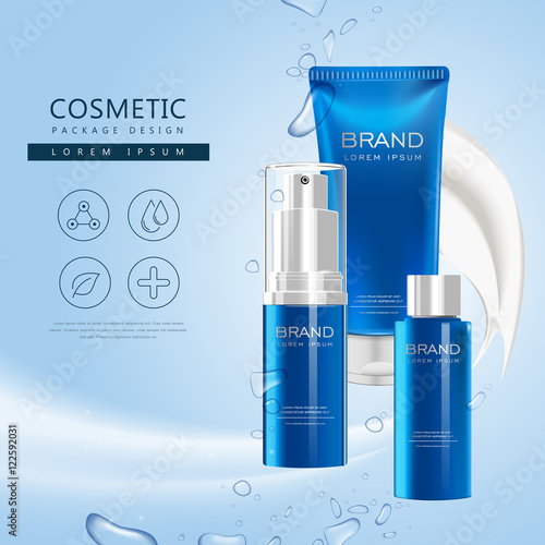 Body care product poster