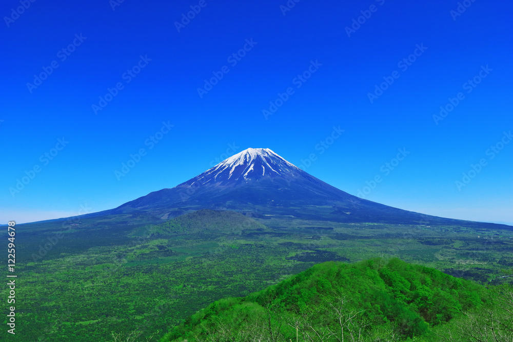 【山梨県】烏帽子岳パノラマ台から富士山