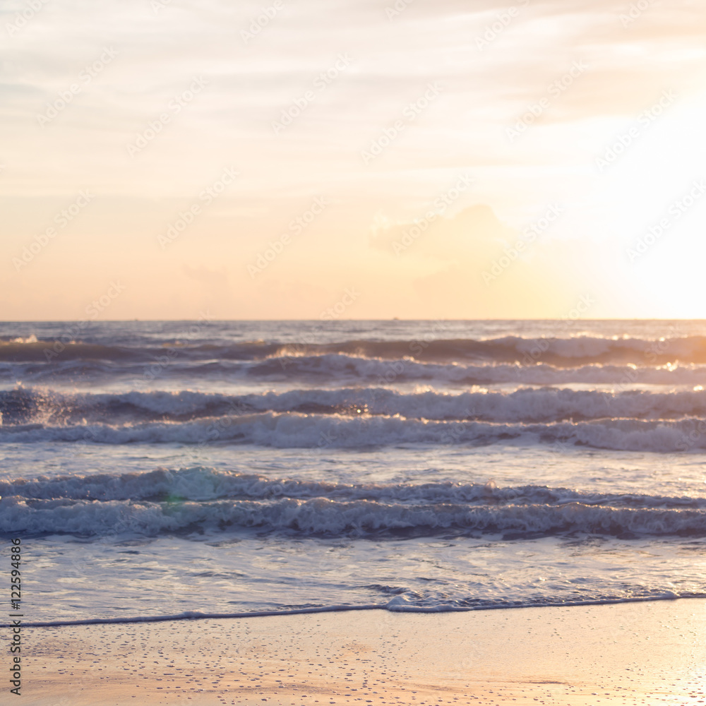 Obraz premium beautiful sea in the morning
