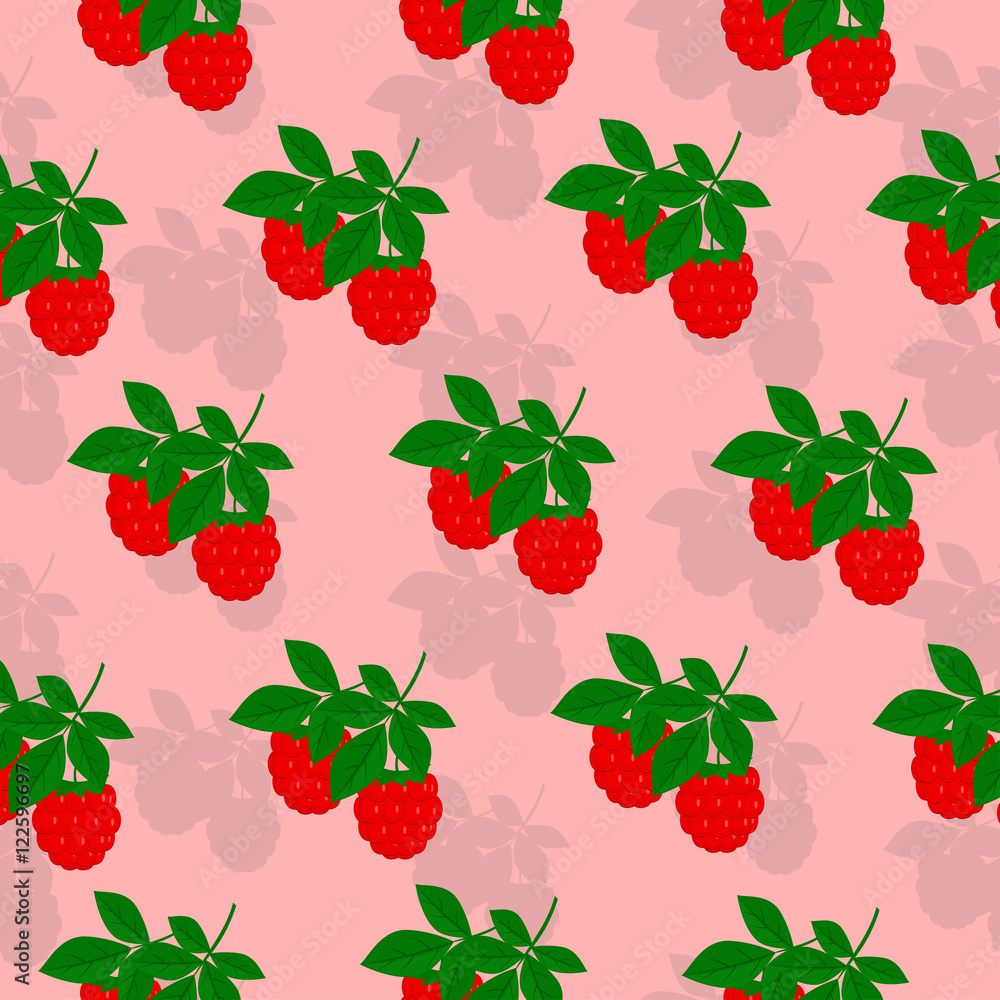 Raspberries seamless pattern1 Raspberries seamless pattern1