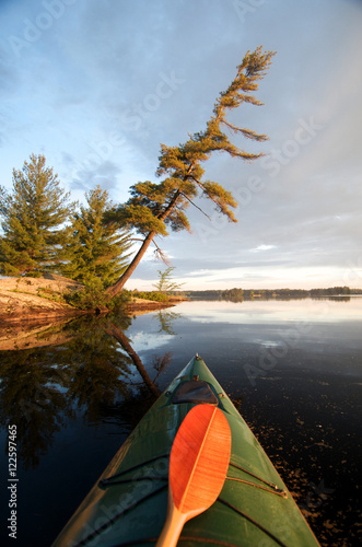 Kayak on Kahshe Lake