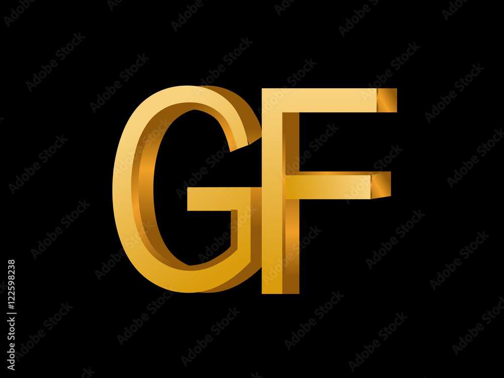 GF Initial Logo for your startup venture GF Initial Logo for your startup venture