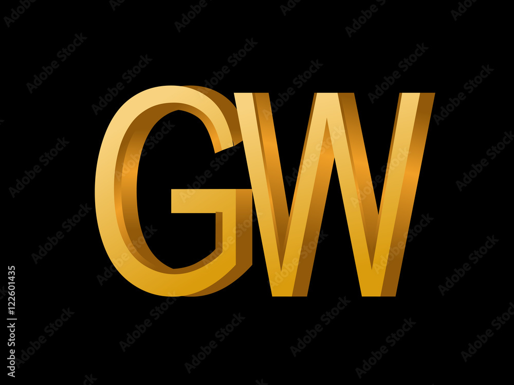 GW Initial Logo for your startup venture GW Initial Logo for your startup venture