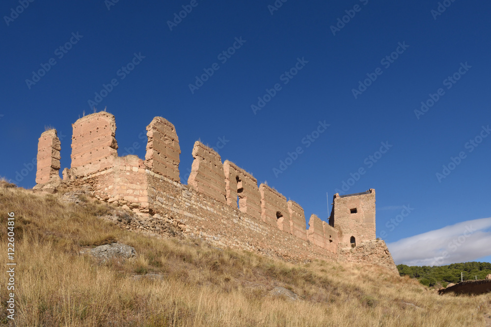 Main Castle of Daroca; Zaragoza province, Aragon; Spain Main Castle of Daroca; Zaragoza province, Aragon; Spain
