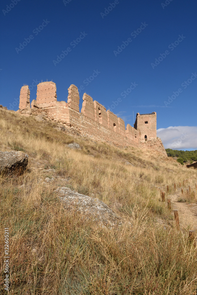Main Castle of  Daroca; Zaragoza province, Aragon; Spain
