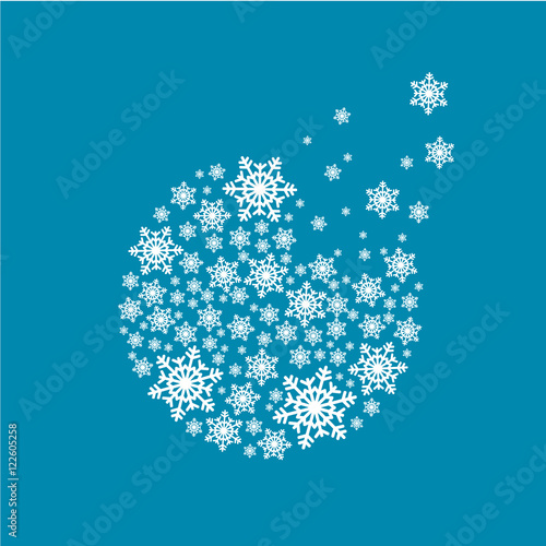 flocons de neige