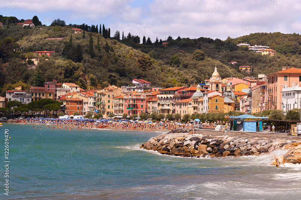 Village of San Terenzo - Lerici Liguria Italy