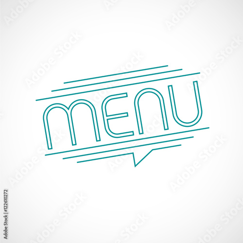 menu restaurant