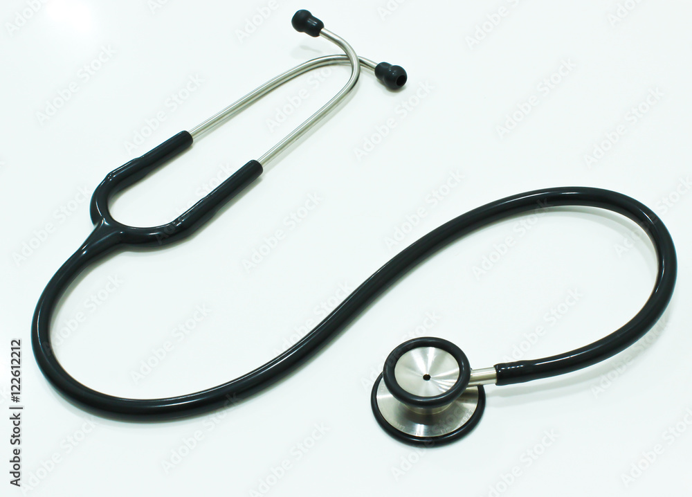 Stethoscope Isolated on the White Background Stethoscope Isolated on the White Background