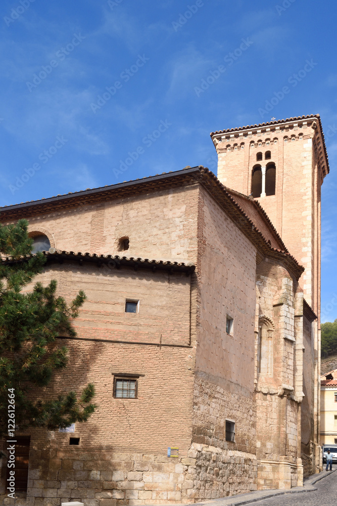Santo Domingo de Silos church, Moorish style, Doroca, Zaragoza province,Spain