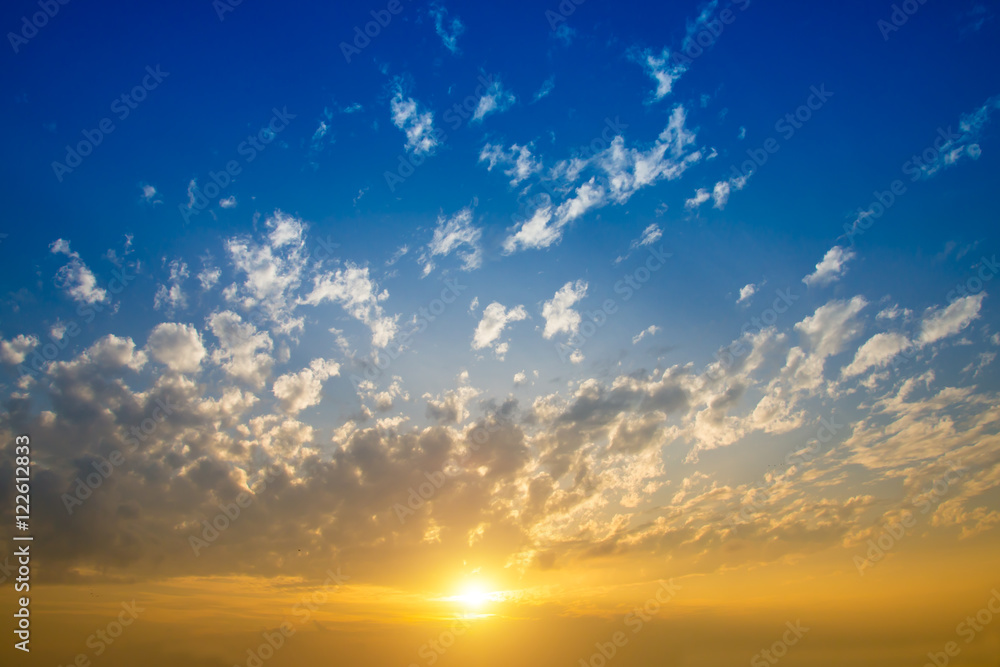 Morning sky with cloud. Morning sky with cloud.