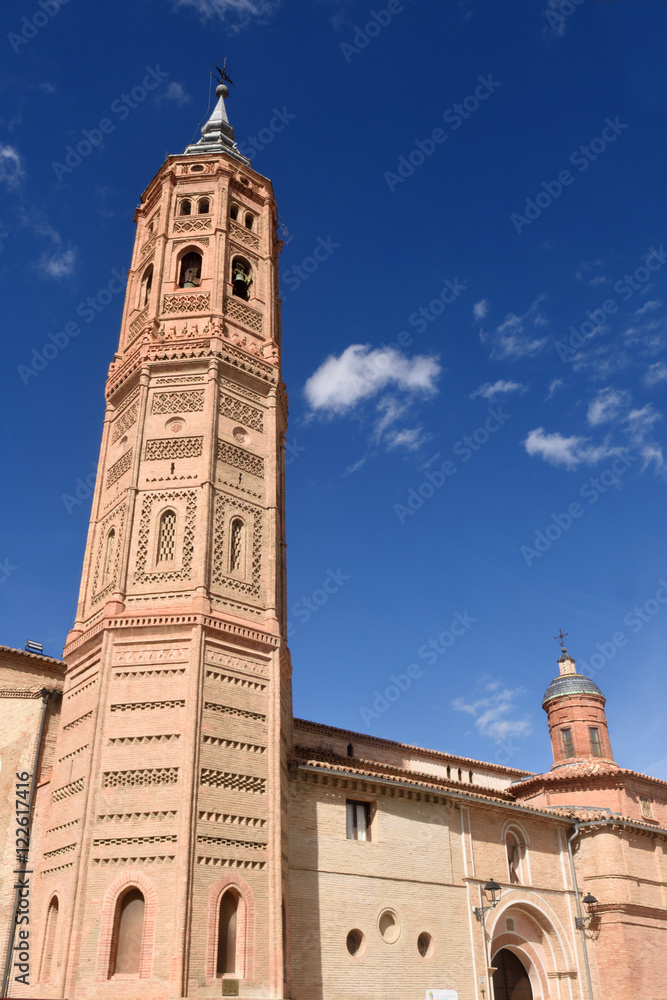  San Andres church (Moorish style). Calatayud, Zaragoza province  Aragon, Spain