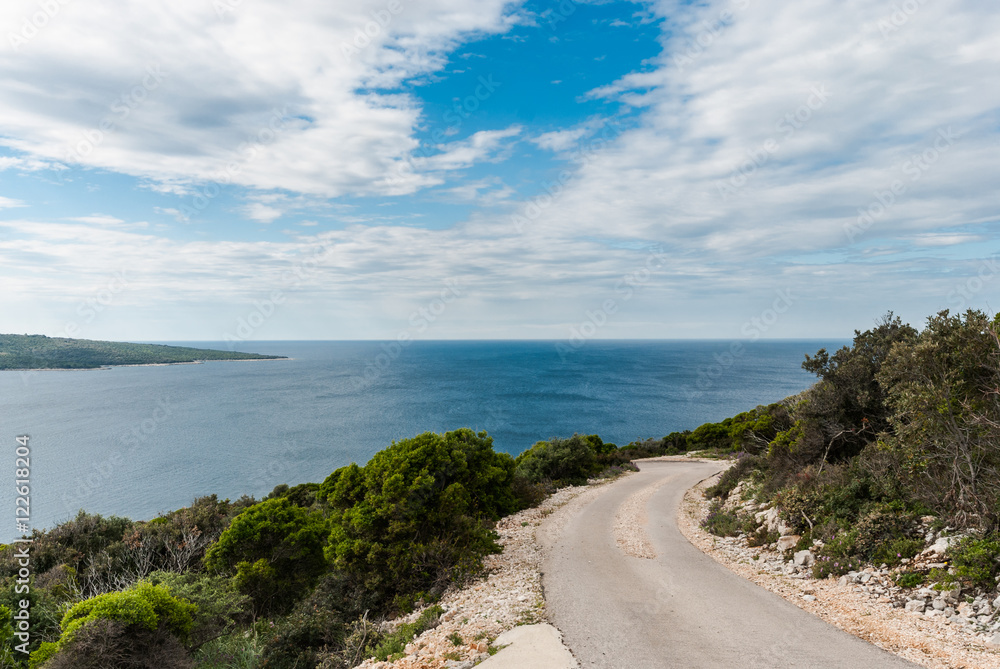 Fototapeta premium Adriatic Sea, Losinj Island, Croatia