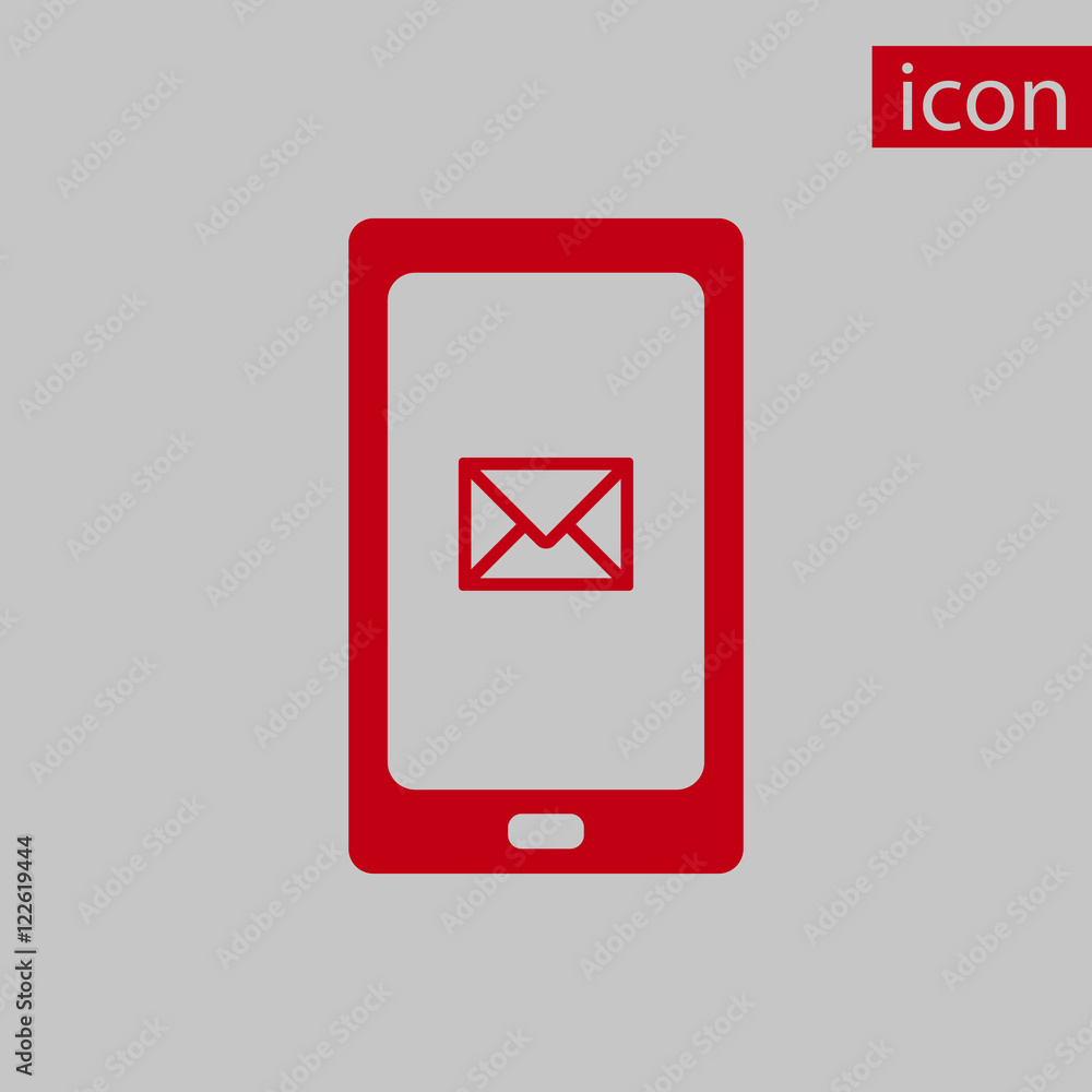 phone sms icon stock vector illustration flat design phone sms icon stock vector illustration flat design