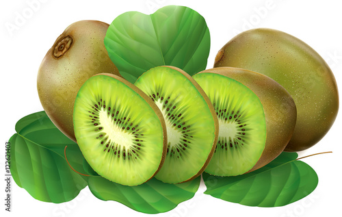 Kiwi fruits