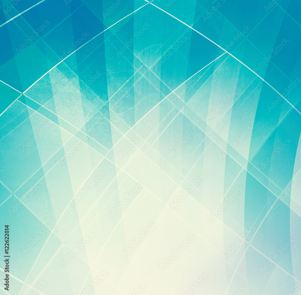 Obraz premium Grunge blue wall background or texture