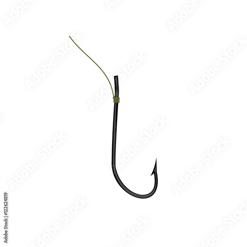Fishing hook illustration