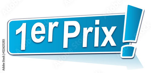 premier prix sur étiquette bleue