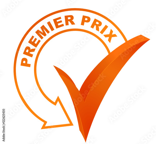 premier prix sur symbole validé orange