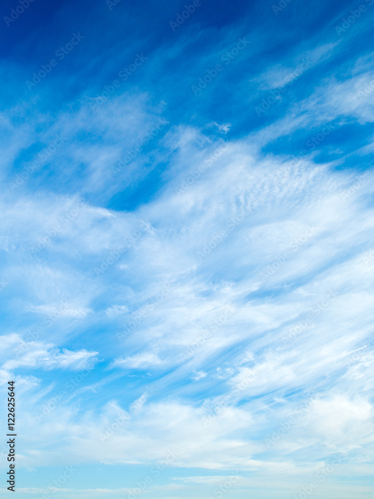 clouds in the blue sky clouds in the blue sky