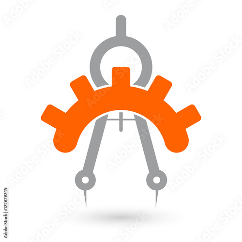 technik planung konstruktion symbol zeichen