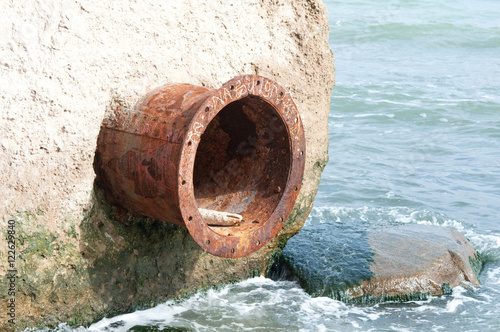 Küstenlinie des Rügens. Deutschland. Ostsee