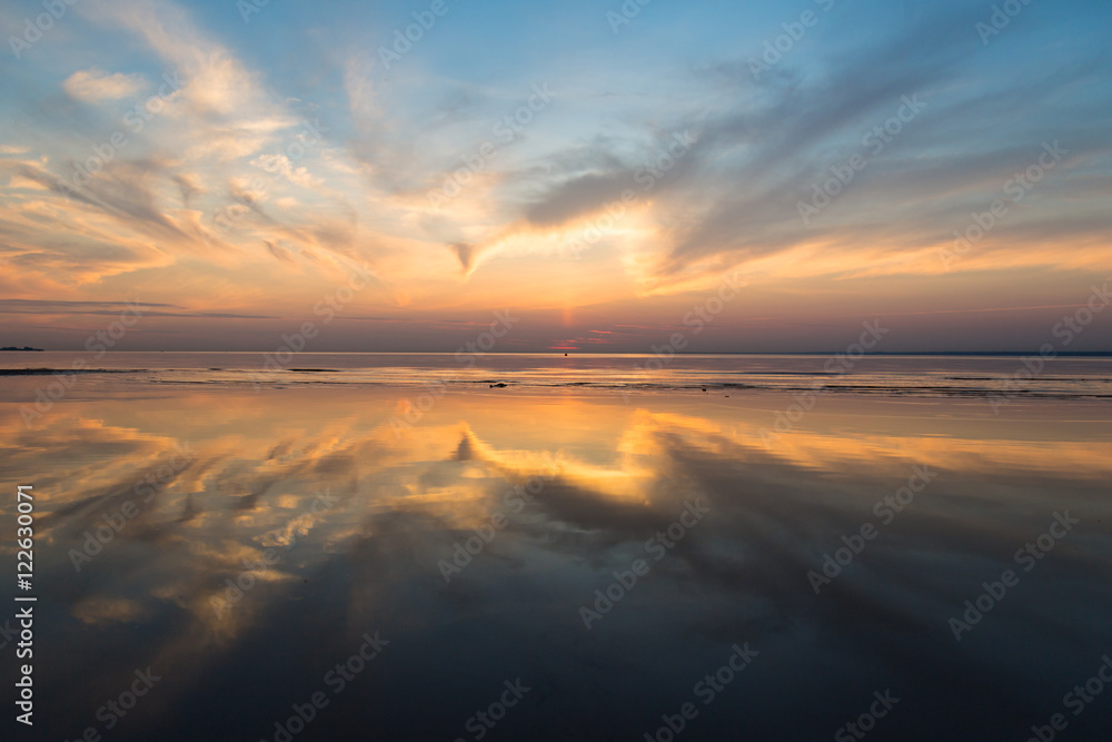 Fantastic sunset on the Gulf