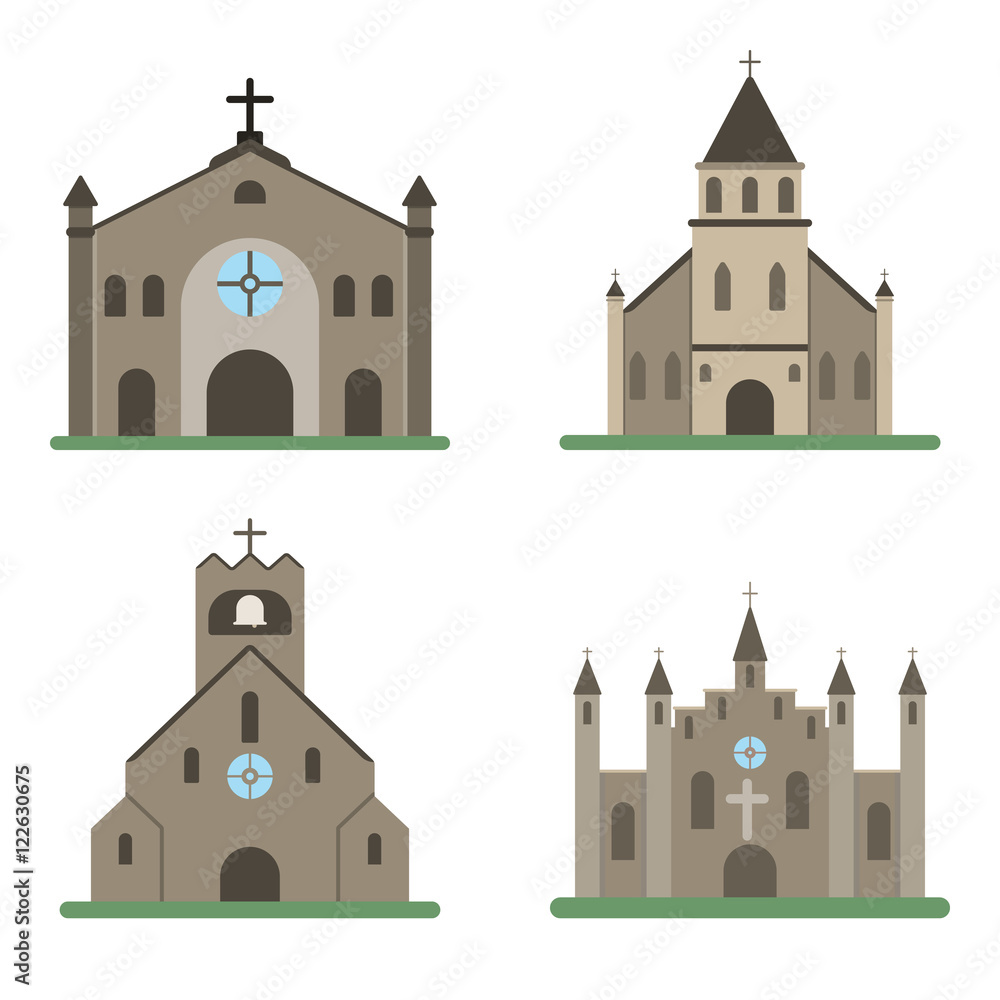 Catholic churches flat