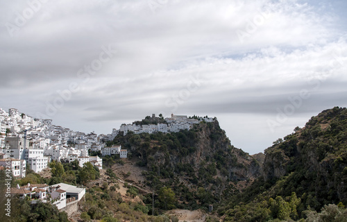 hermoso pueblo blanco andaluz de la provincia de Málaga, Casares