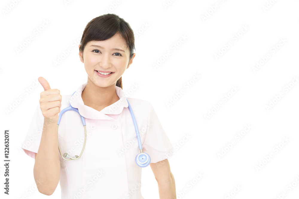 笑顔の看護師 笑顔の看護師