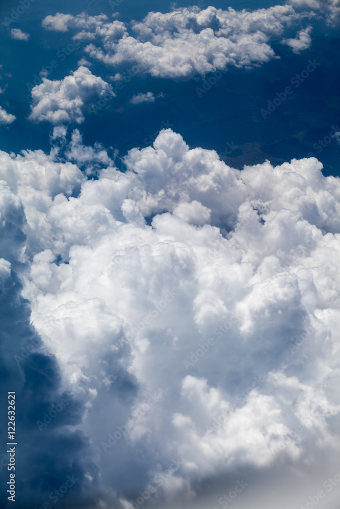 Beautiful, dramatic clouds and sky viewed from the plane. High resolution and quality Beautiful, dramatic clouds and sky viewed from the plane. High resolution and quality