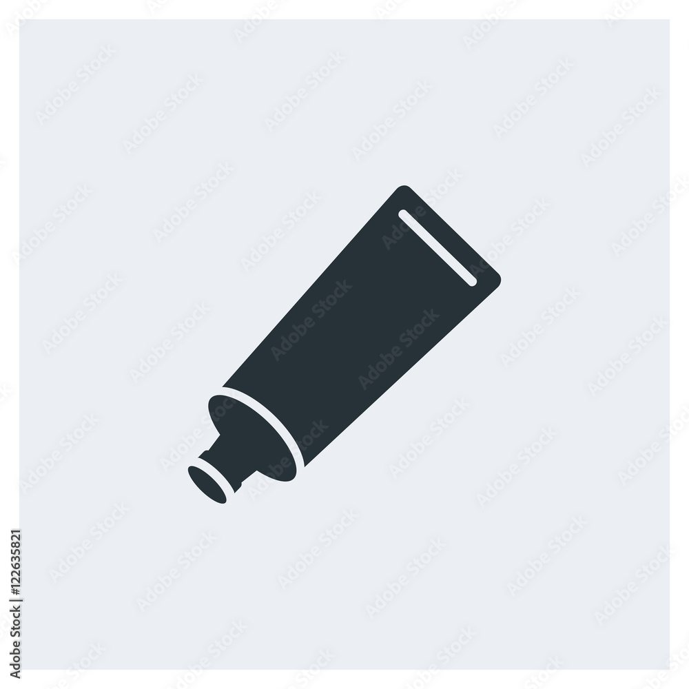 Paste icon, image jpg, vector eps, flat web, material icon, icon with long shadow on grey background Paste icon, image jpg, vector eps, flat web, material icon, icon with long shadow on grey background