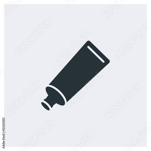 Paste icon, image jpg, vector eps, flat web, material icon, icon with long shadow on grey background