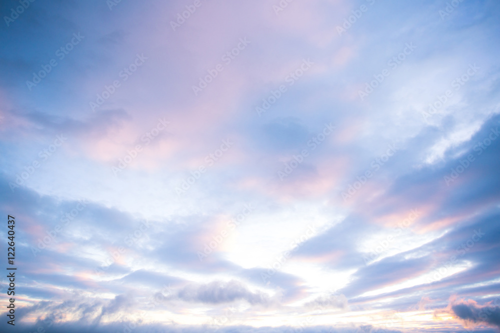 Fototapeta premium Pink sky