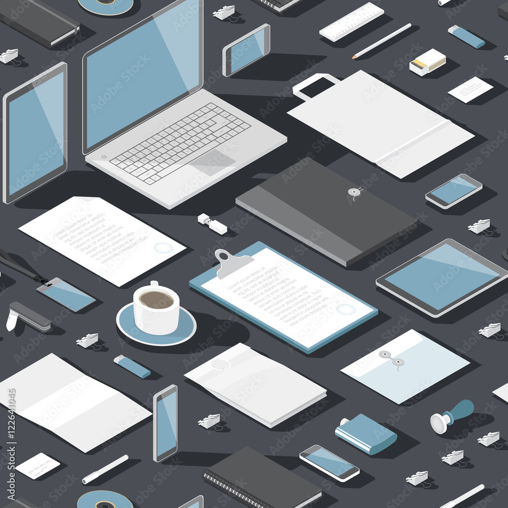 Seamless background pattern for business Seamless background pattern for business