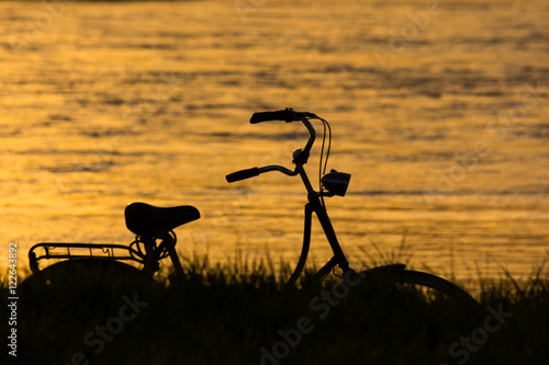 Bike in Sunset