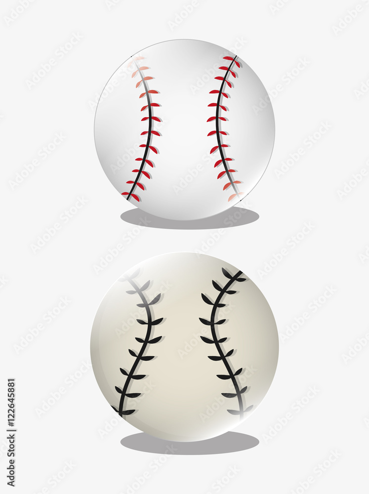 ball with baseball related icons image vector illustration design ball with baseball related icons image vector illustration design