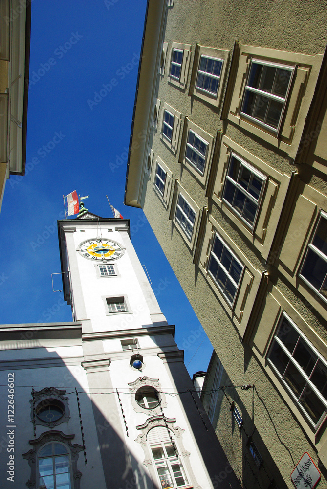 Naklejka premium Rathaus, the city hall of Salzburg