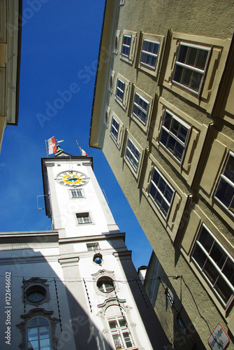 Foto Rathaus, the city hall of Salzburg