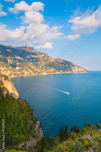 Famous Amalfi coast, Italy
