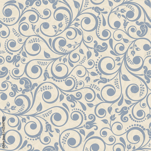 Seamless background in retro style