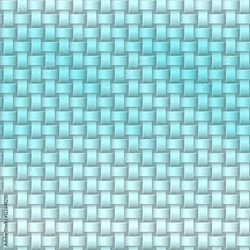 Azure blue and white knit background texture