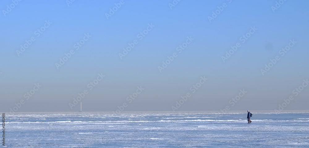 alone in the Ice sea