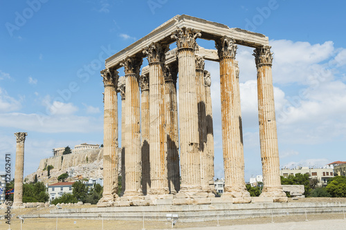 Säulen des Zeustempels (Olympieion), Athen, Griechenland