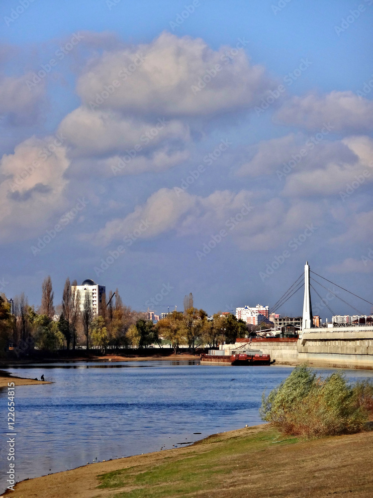 Fototapeta premium The beautiful city of Krasnodar - a city in southern Russia