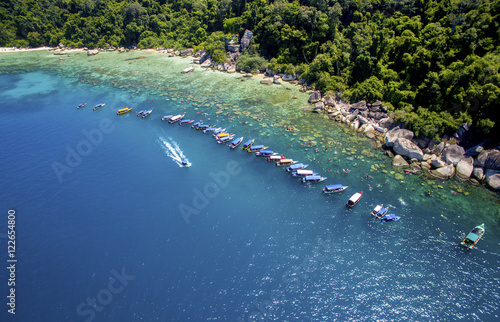 snorkeling group activity