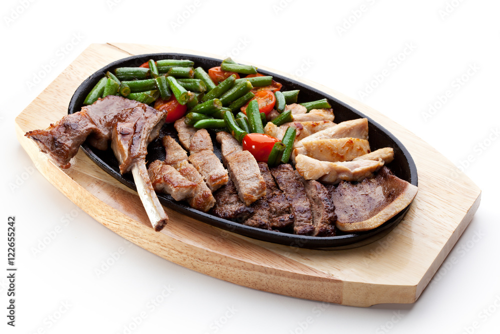 Grilled Meat Pan