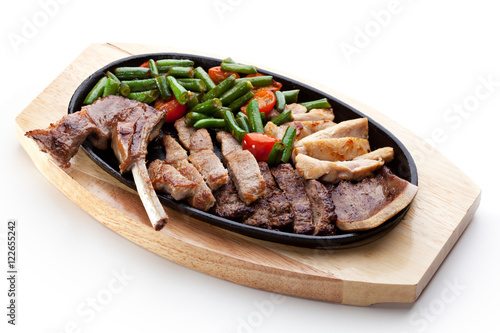 Grilled Meat Pan