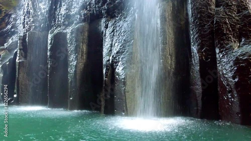 Close-up shot of Takachiho gorge, Miyazaki Prefecture, Japan
