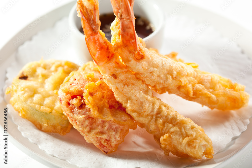 Deep Fried Shrimp with Sauce Deep Fried Shrimp with Sauce